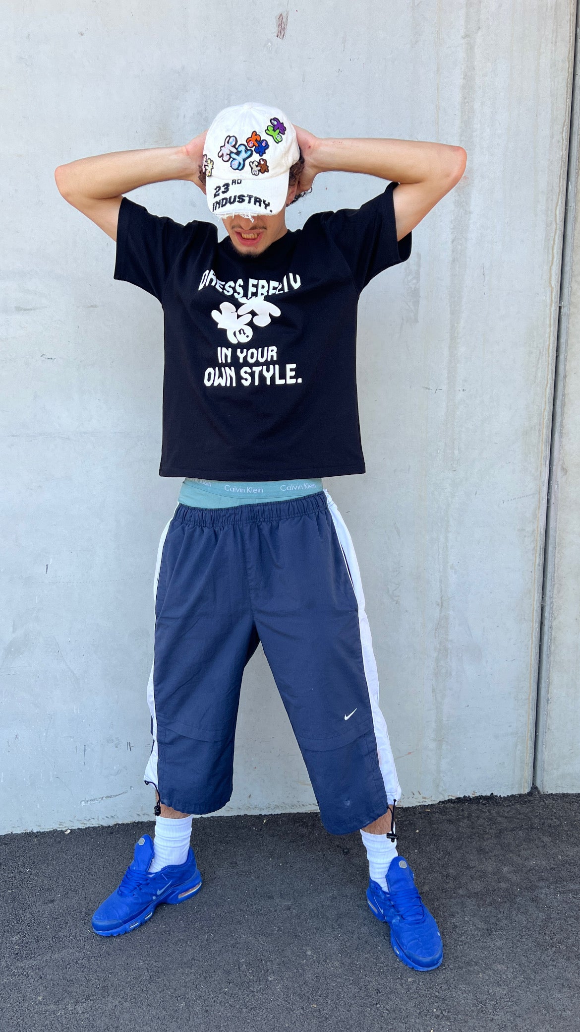 T-SHIRT SLOGAN NOIRE