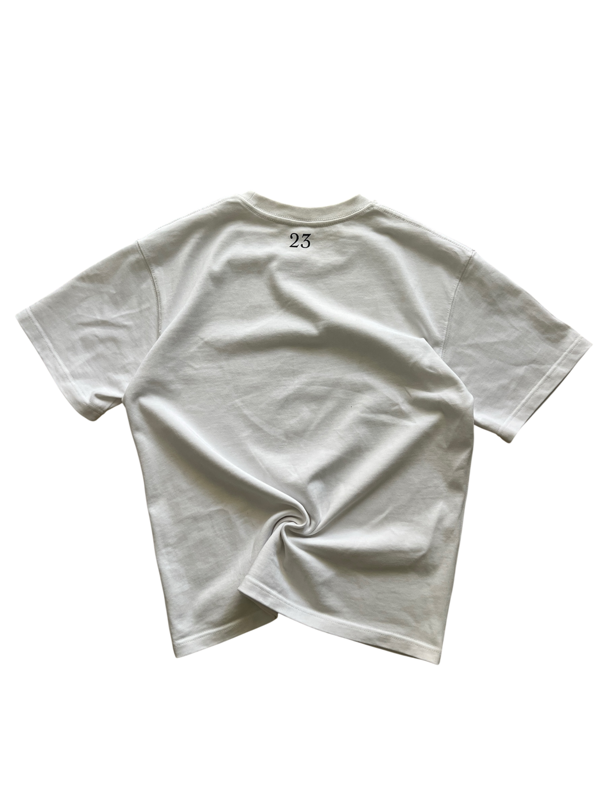 T-SHIRT UNIVERSITAIRE BLANC