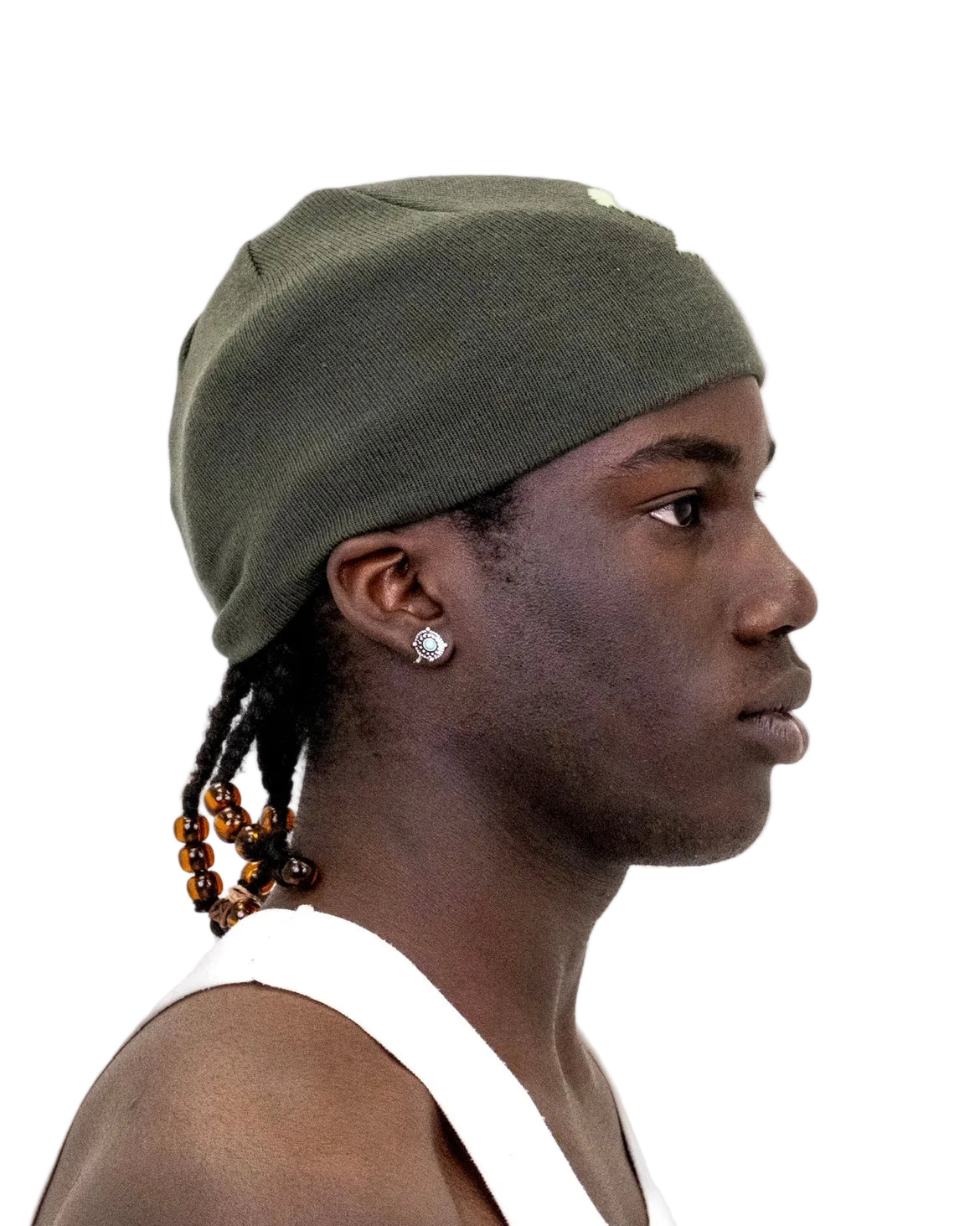 GREEN LOGO BEANIES