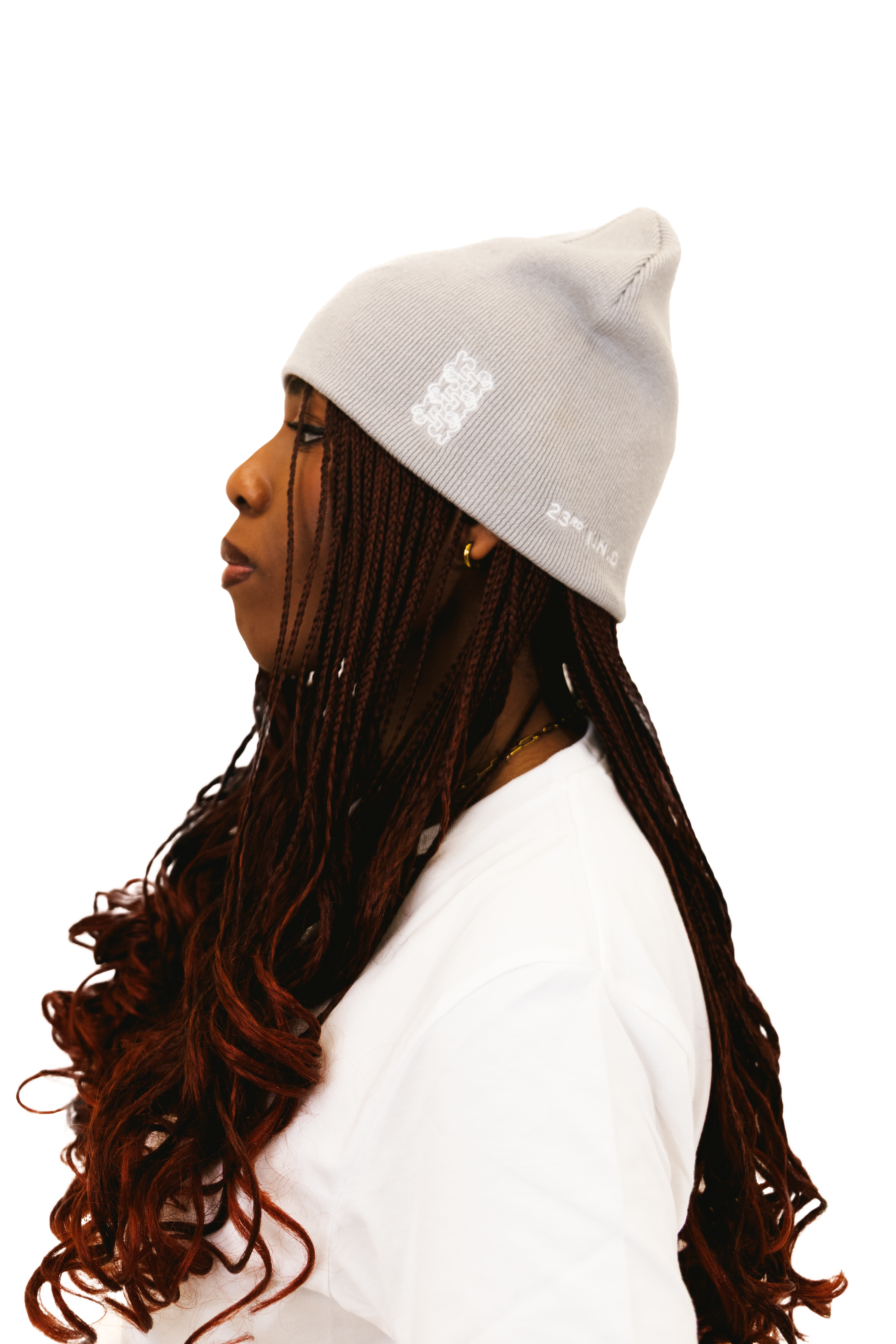 MONOGRAM SKULL BEANIE