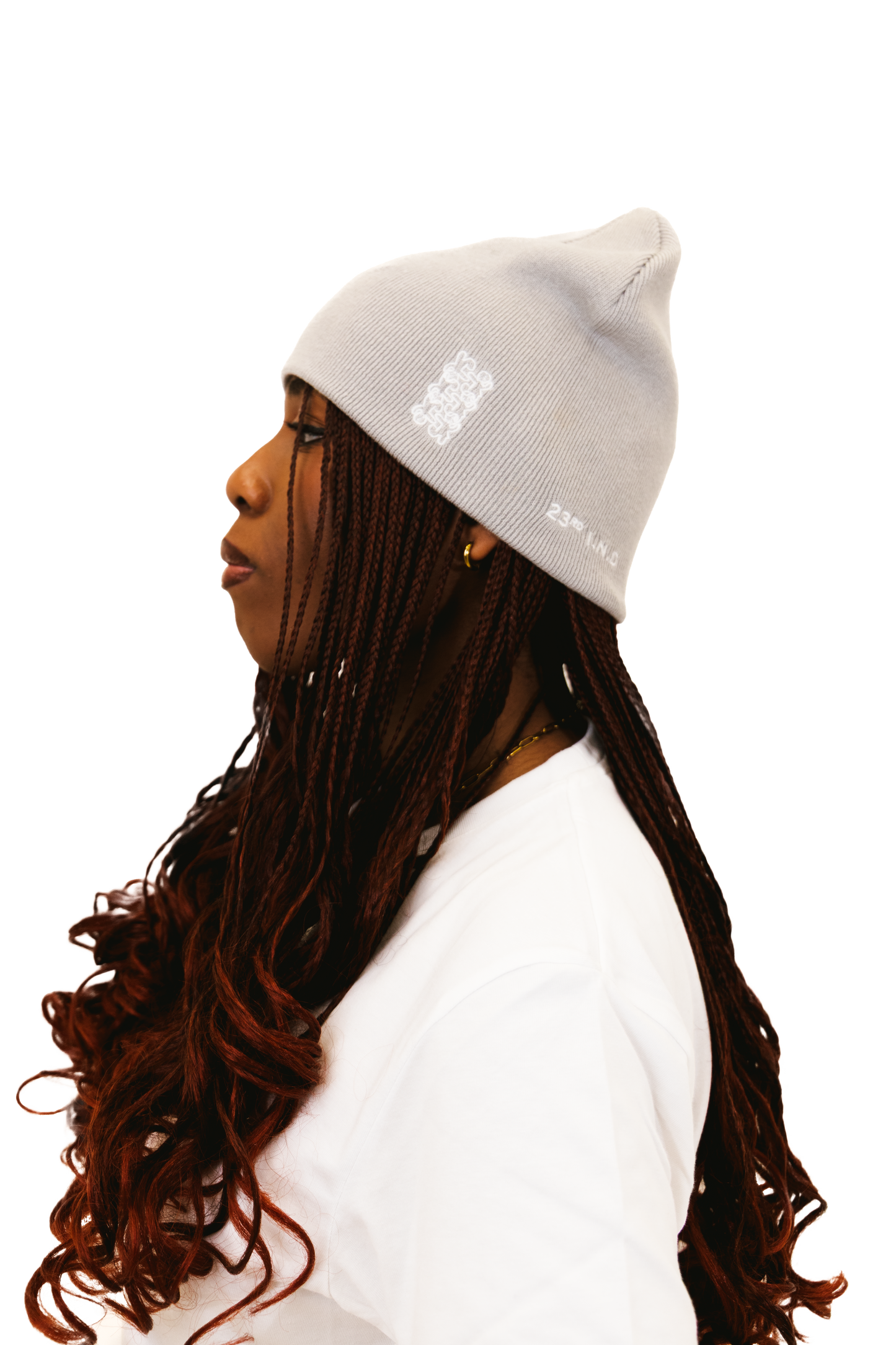 MONOGRAM SKULL BEANIE