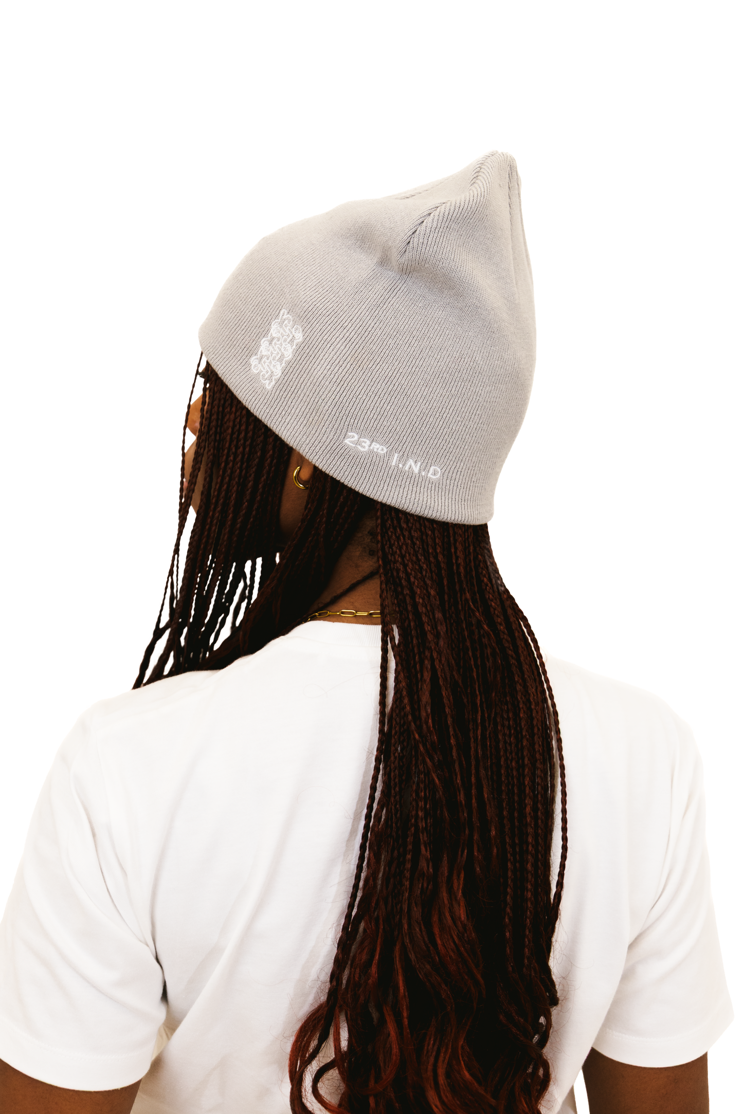 MONOGRAM SKULL BEANIE