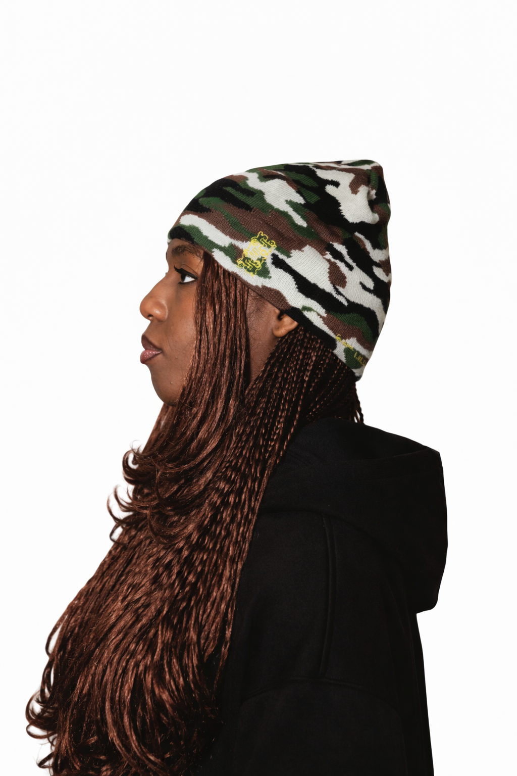 MONOGRAM SKULL BEANIE